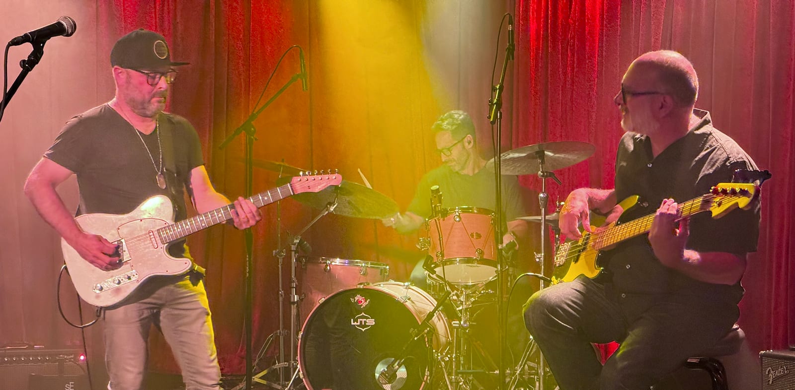 The Guthrie Trapp Trio on stage at the 5 Spot